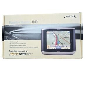 Vintage‎ Magellan Maestro 3100 Portable GPS Navigation System READ DESC